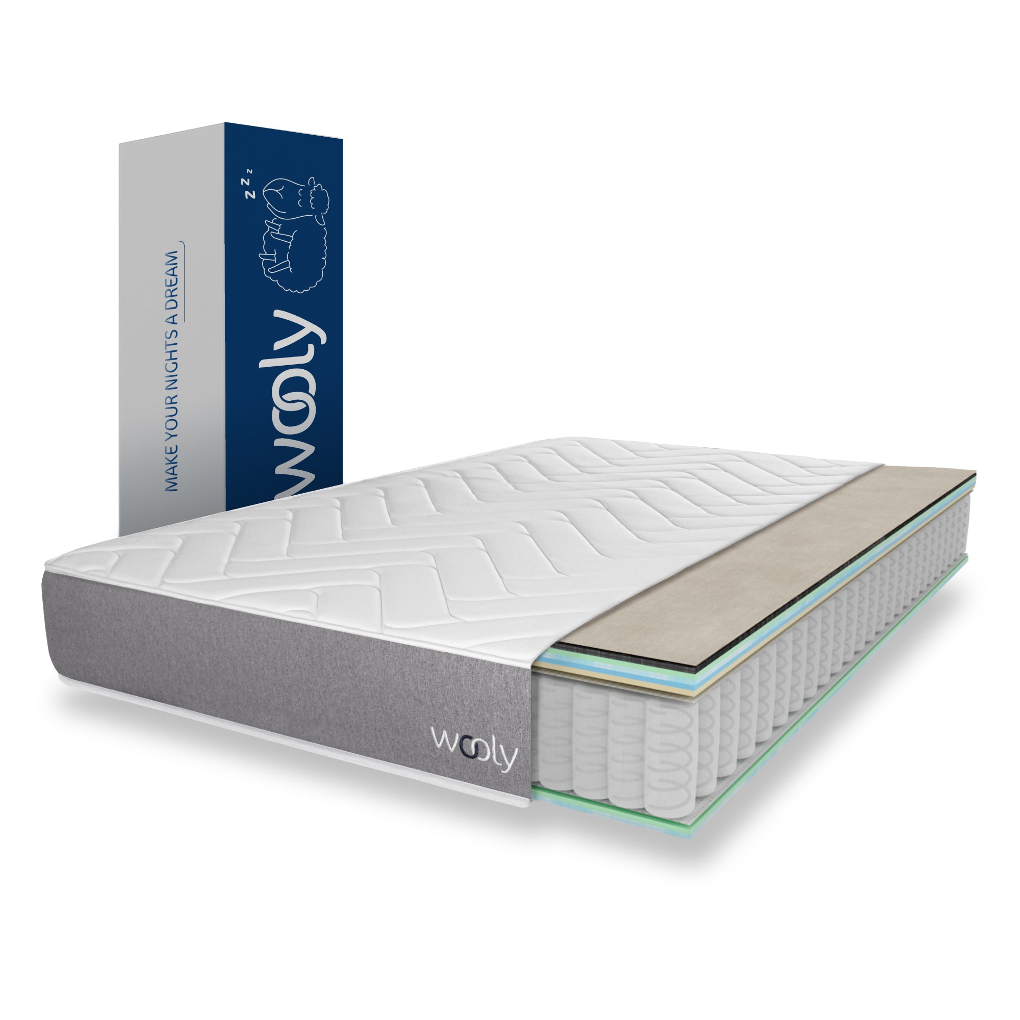 Wooly One Hybrid Mattress