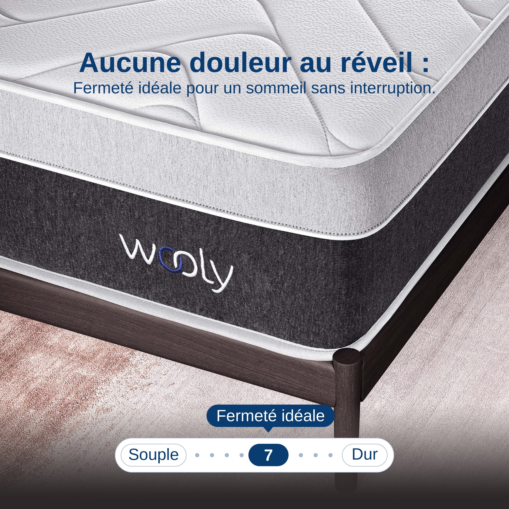 Matelas Wooly Level Hybride