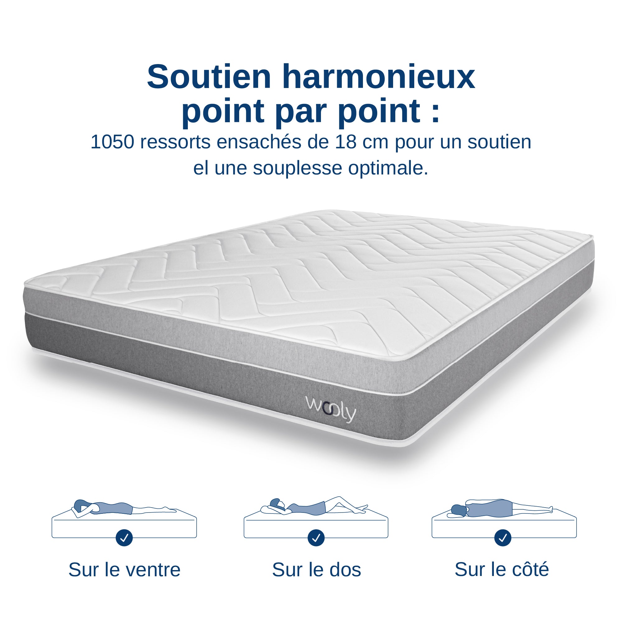 Wooly Original Hybrid Mattress