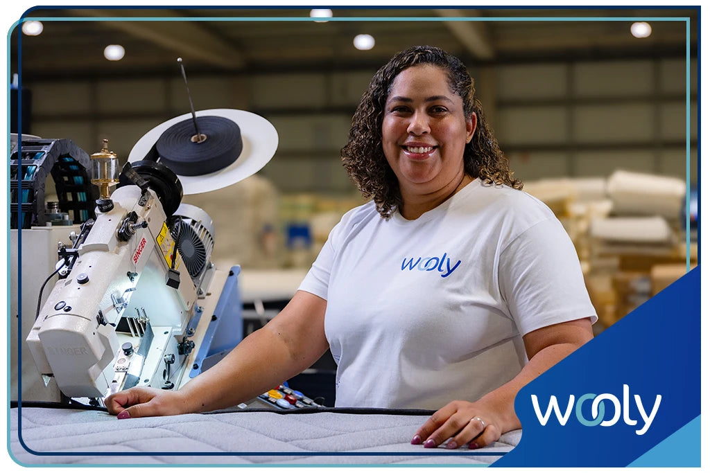 Personnel de literie Wooly couture