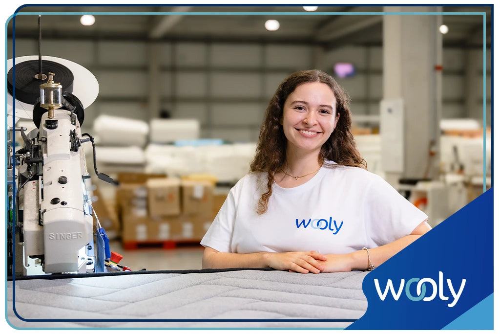 Personnel de literie Wooly couture