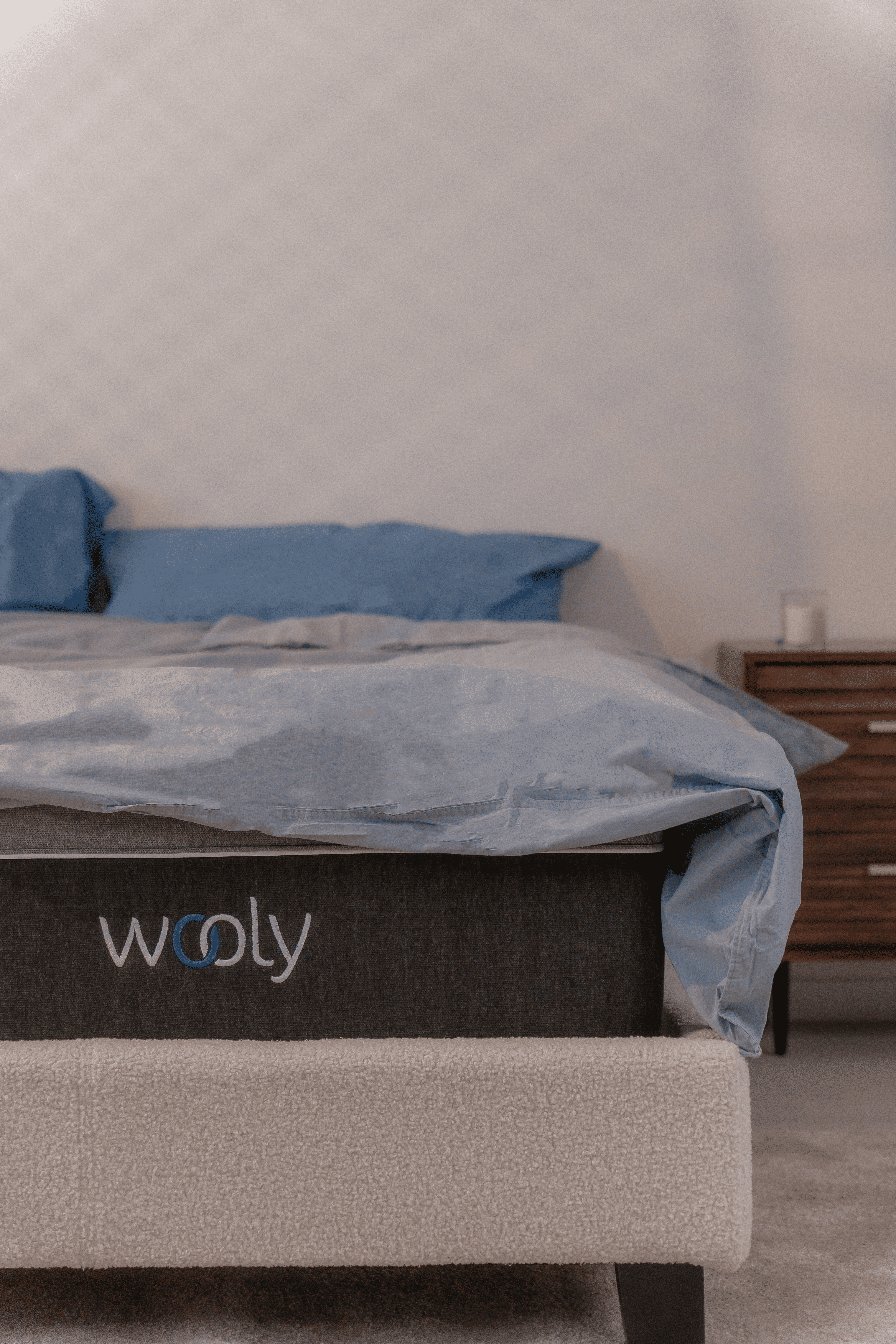 Douceur et confort de la literie Wooly grâce aux fibres de laine naturelles