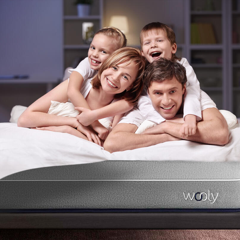 Le matelas Wooly Bedding rend la journée de votre famille plus heureuse