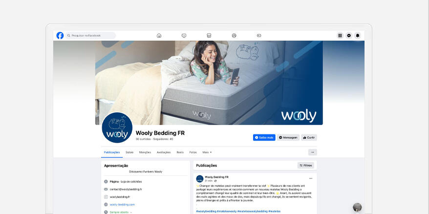 Facebook Wooly Bedding