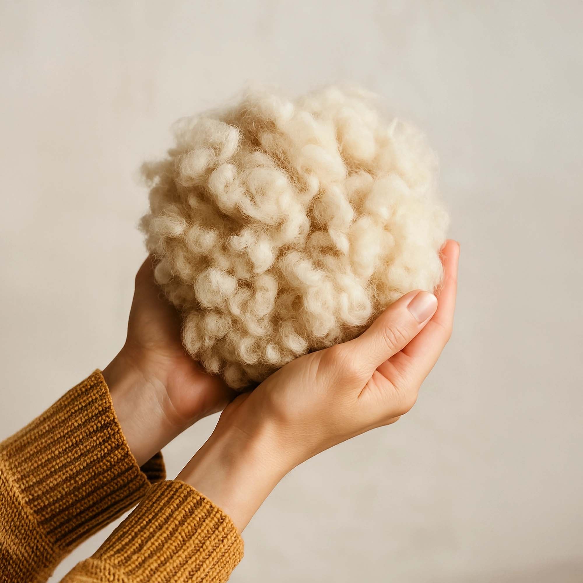 Douceur et confort de la literie Wooly grâce aux fibres de laine naturelles