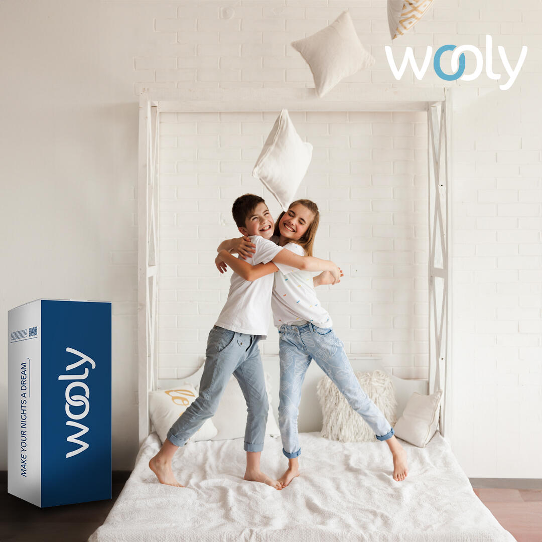 Le matelas Wooly Bedding convient à tous les âges