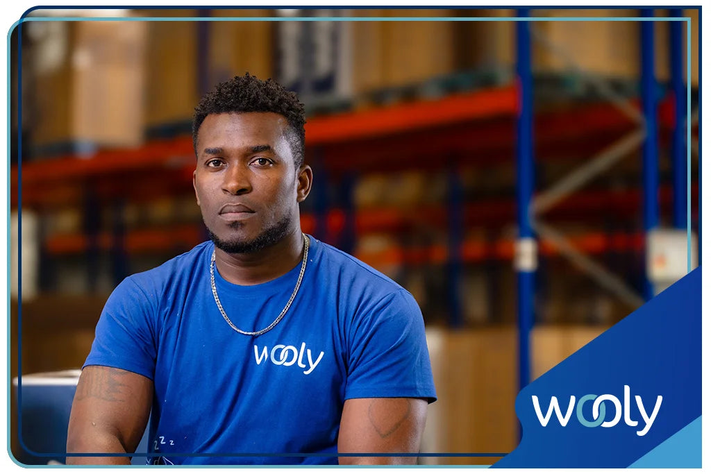 Personnel de literie Wooly emballage