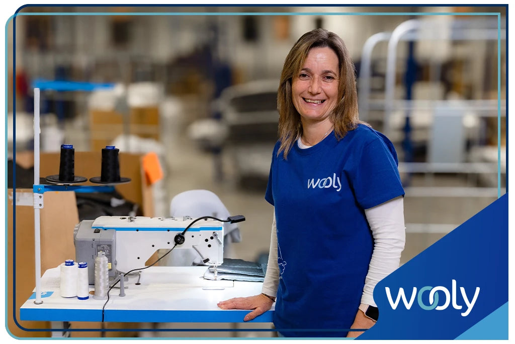 Personnel de literie Wooly couture