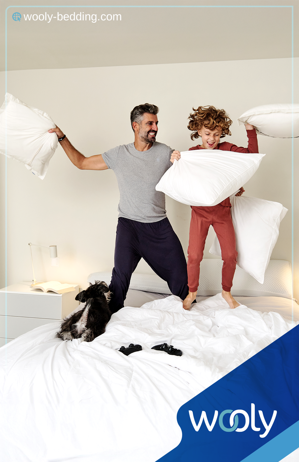 Vous méritez de mieux dormir et de vous réveiller plein d'énergie avec Wooly Bedding