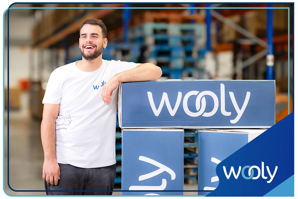 Personnel de literie Wooly emballage